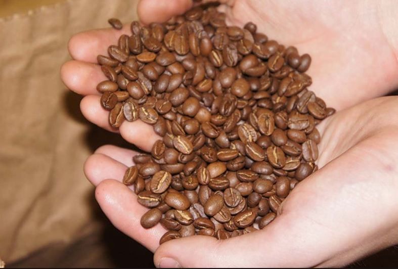 Идеальная текстура! Наша фирменная смесь кофе в зернах 80/20! кава