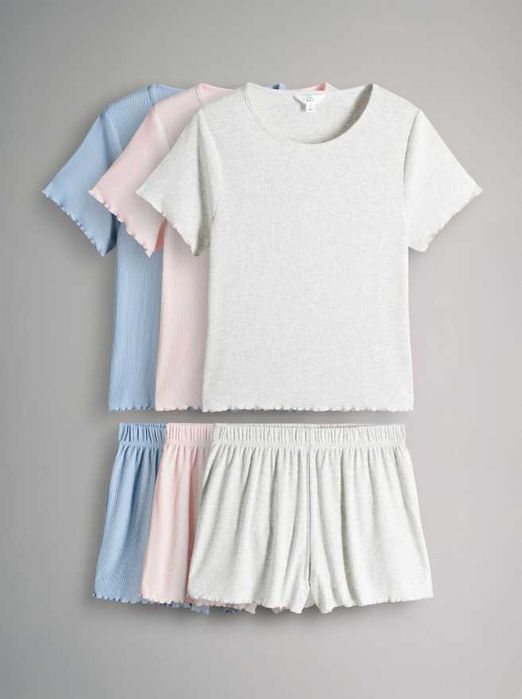 Піжама жіноча, NEXT, трикотаж рубчик, розмір м