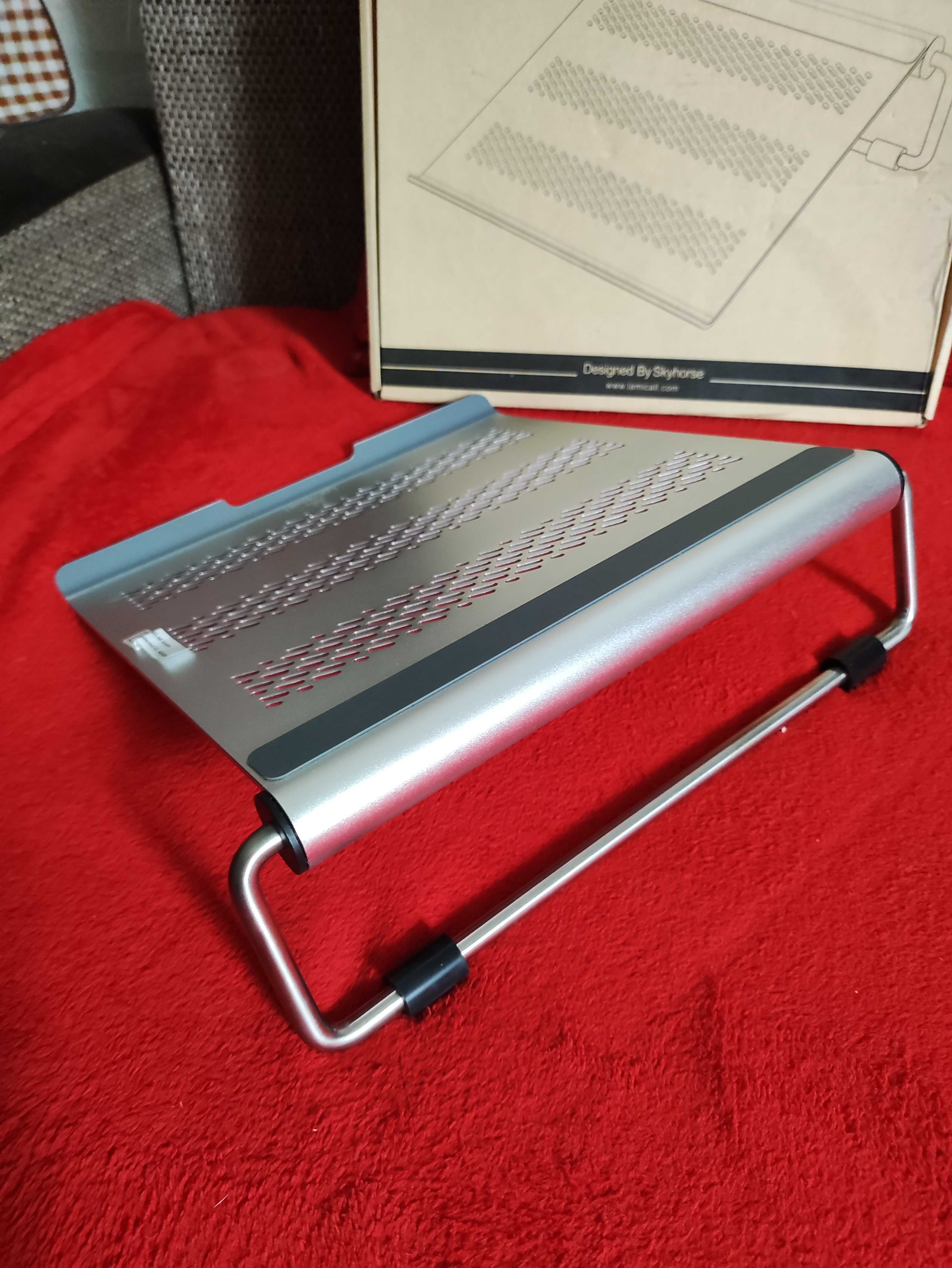 Podstawka pod laptop notebook tablet na biurko stół Stojak Aluminiowa