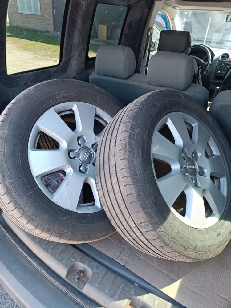 Диски +резина Audi Q7 4l R18