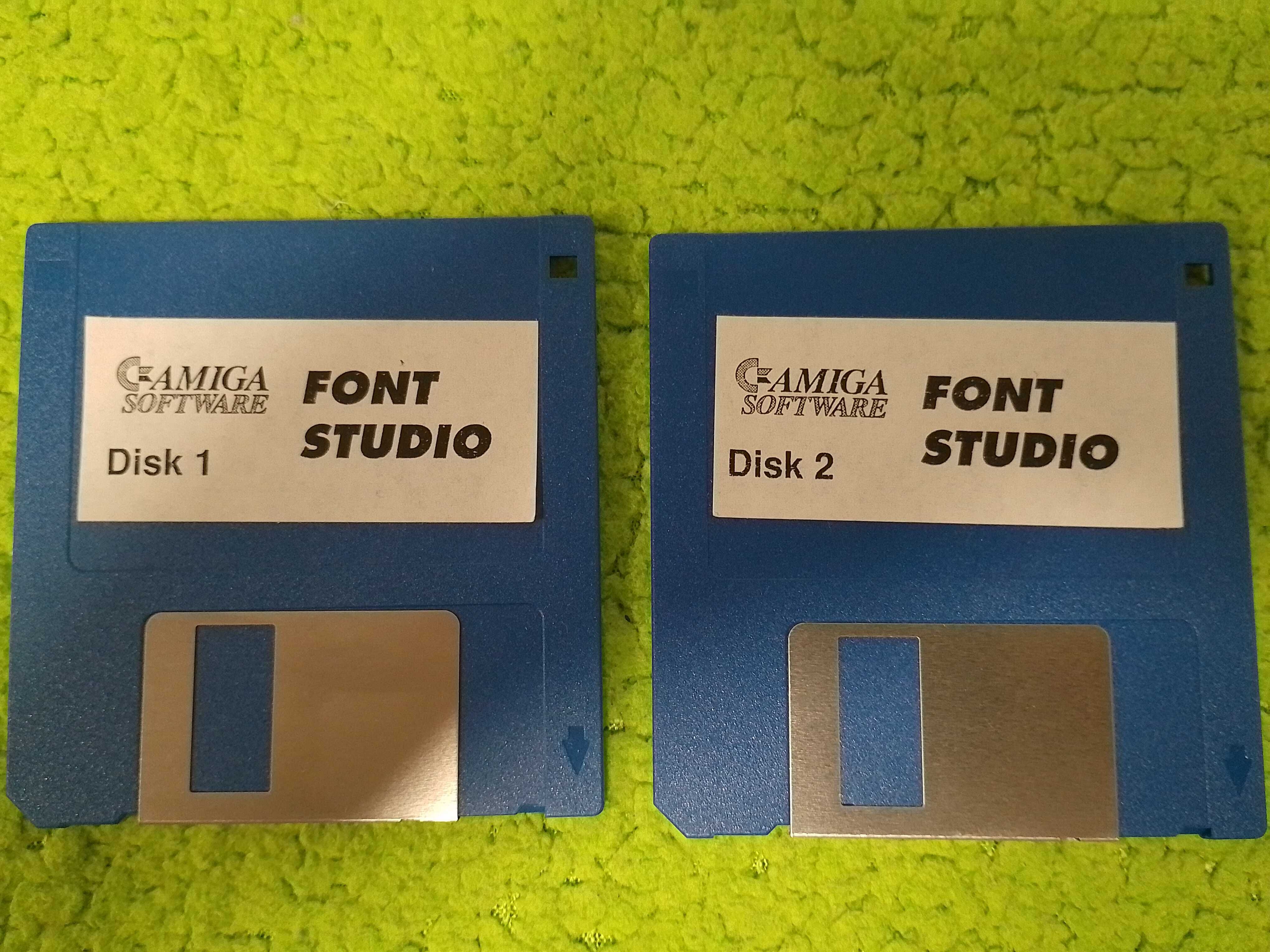 AMIGA Font Studio  niemiecka wersja