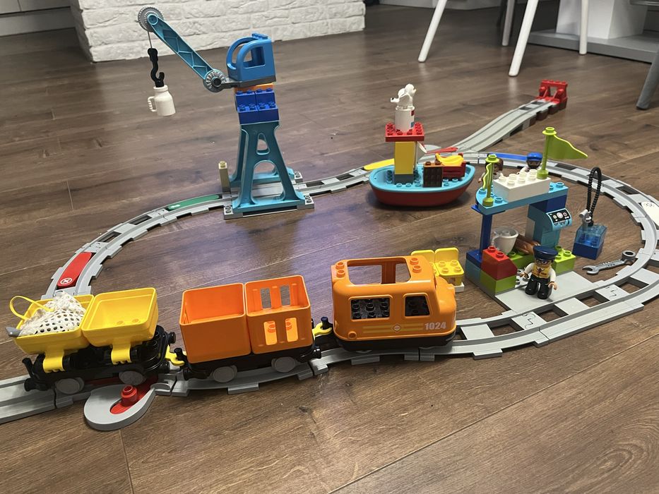 Lego duplo 10875 pociag towarowy