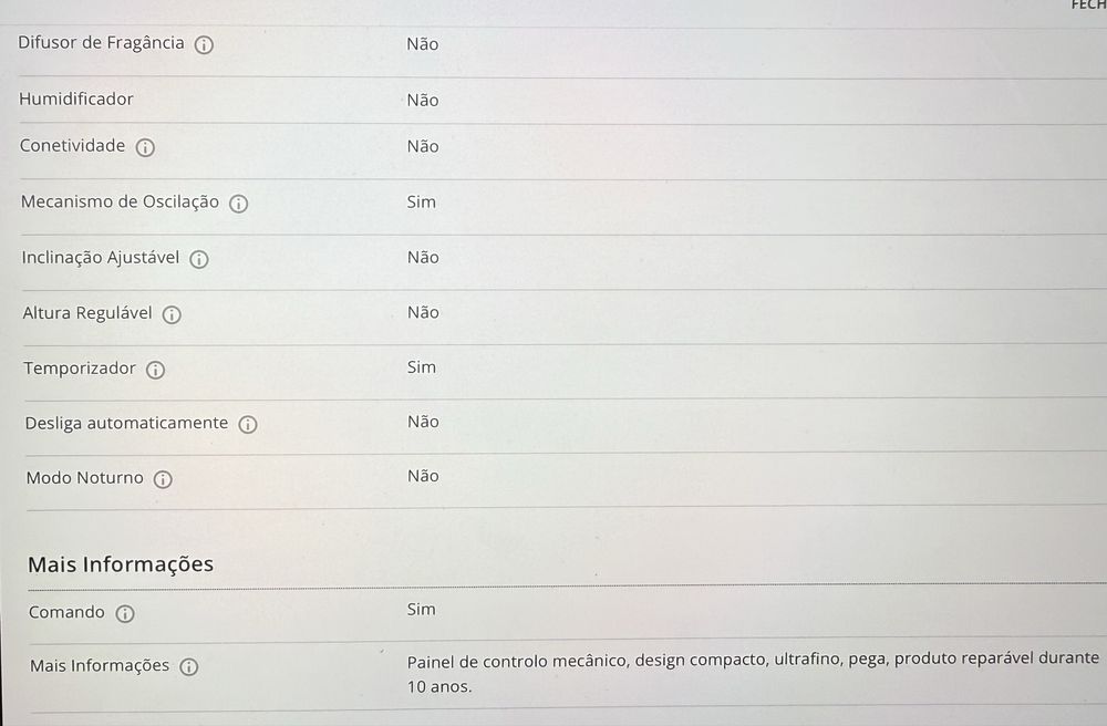 Coluna de Ar Rowenta Urban Cool