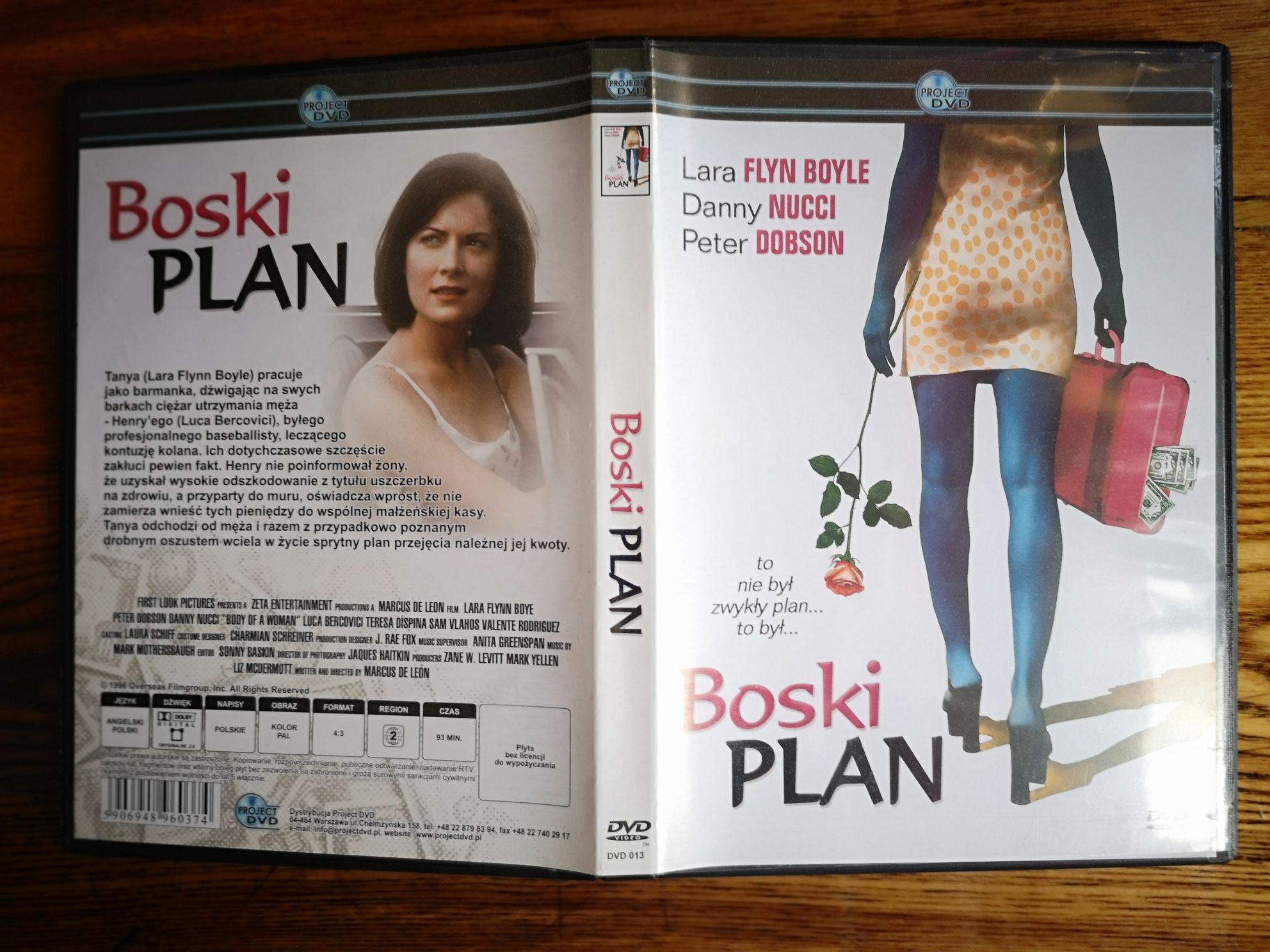 Płyta DVD: Boski plan - Lara Flynn Boyle