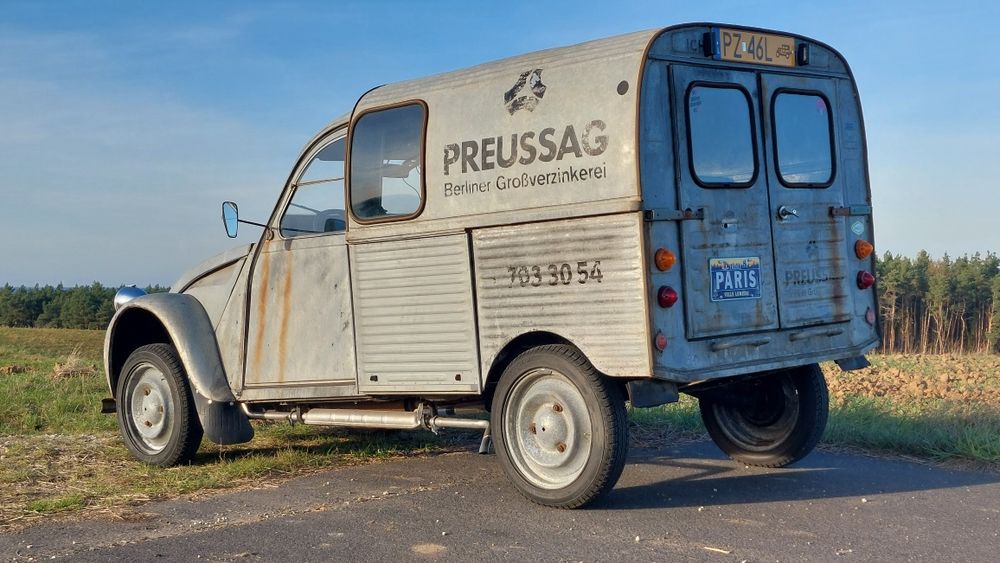 Citroen 2cv wersja AK250 Niezniszczalny:)