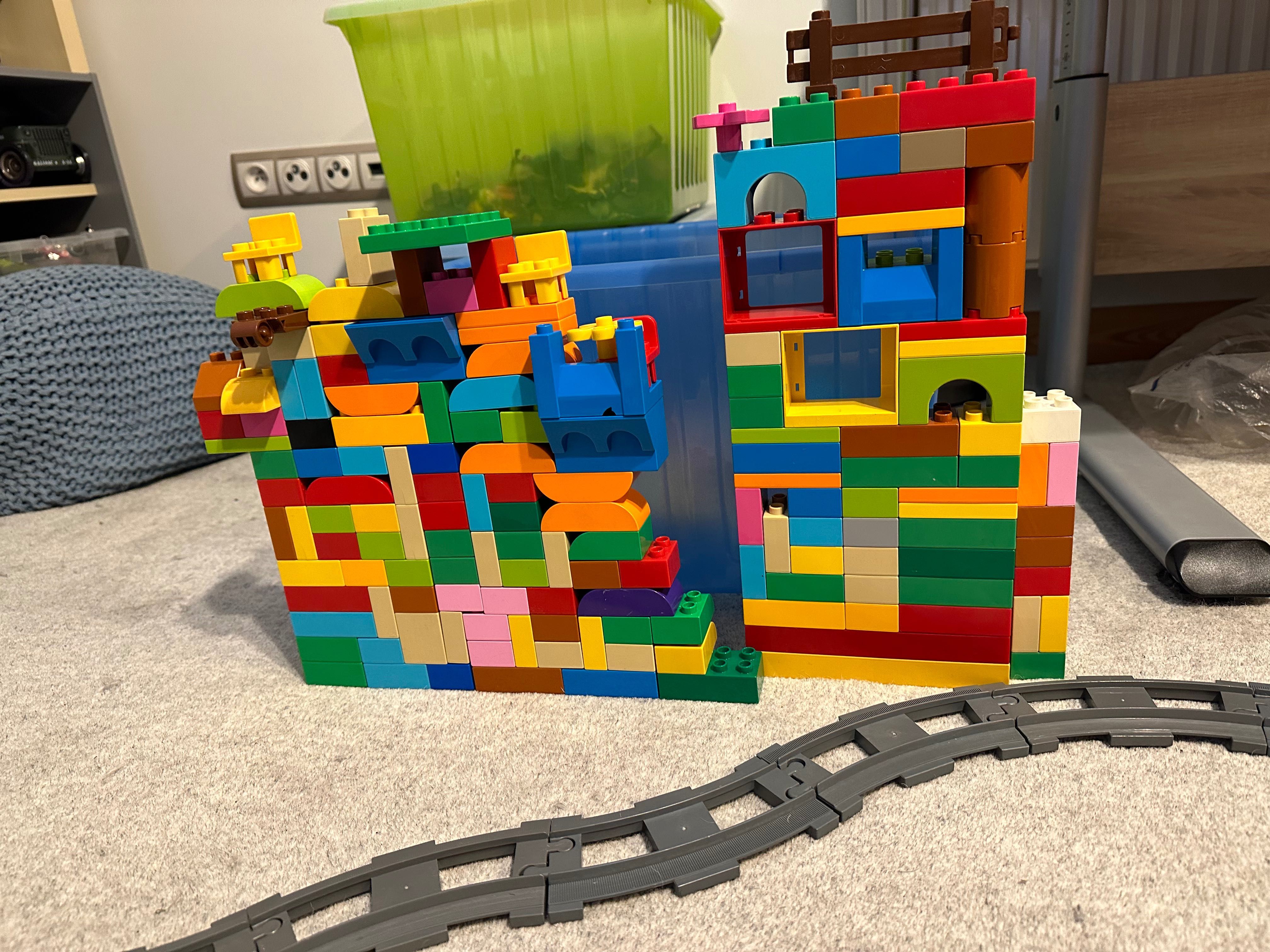 Lego Duplo pociąg tory