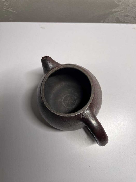 Глиняний чайник з їсинської глини, дровяного випалу 200мл