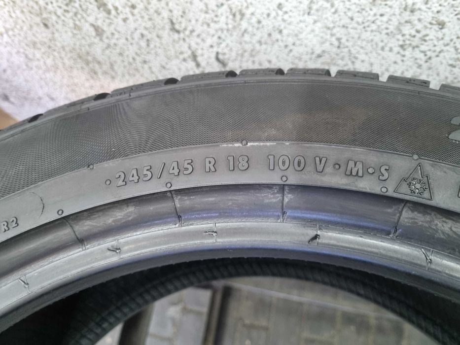 245/45/18 100V Continental C.W.C.TS 830P SSR*RSC PARA MONTAŻ WYSYŁKA