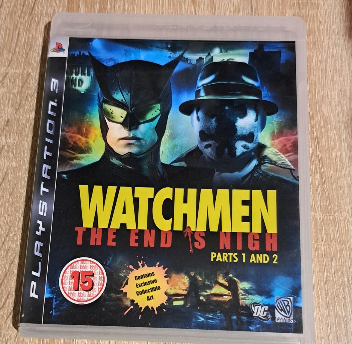 Watchmen the End is Nigh part 1 and 2 ps3 Komplet 3xA BDB