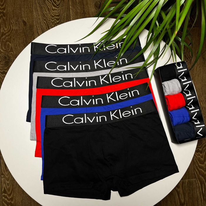 5 шт - 550грн Труси чоловічі / Трусы мужские боксеры Calvin Klein