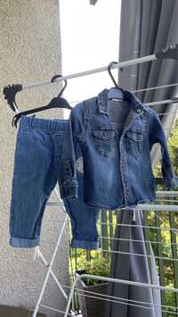 Zestaw jeansowy kurtka spodnie Marc Spencer Pepco 74