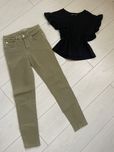 Джинсы и кофточка Zara размер S-М.