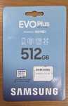 Карта пам'яті (SD Card) Samsung Evo Plus 512GB (нова)
