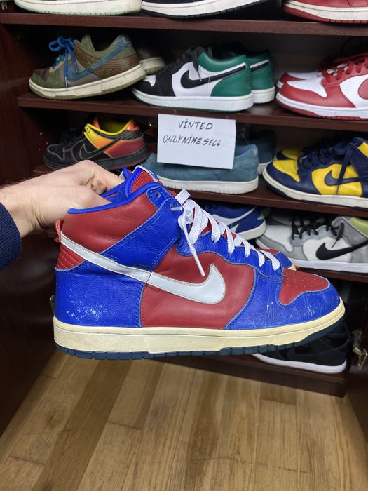 Nike dunk 2003 spider man blue red