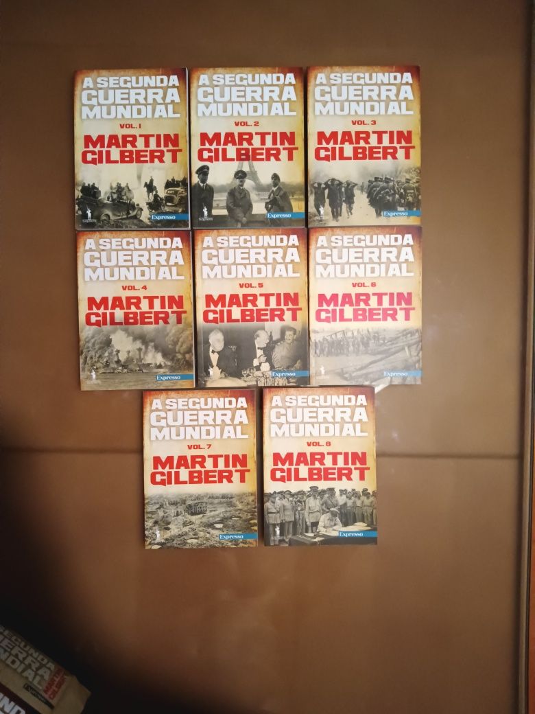 Martin Gilbert - 2ª Guerra Mundial - 8 volume - Novos