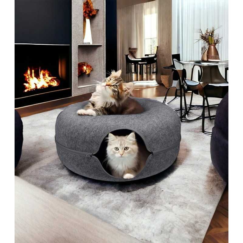 Фетровий лежак для кота Домик для кота 60 см.