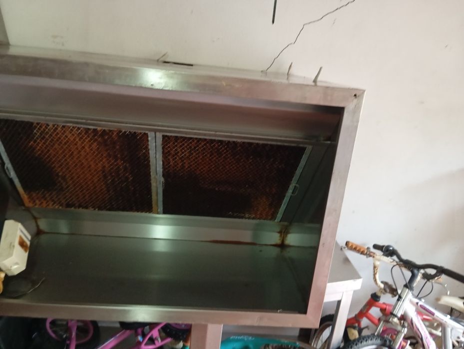 Chaminé com exaustor de inox ou ote