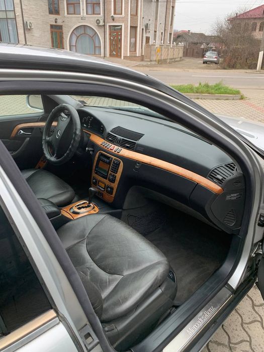 W220 3.2 автомат газ чорна шкіра