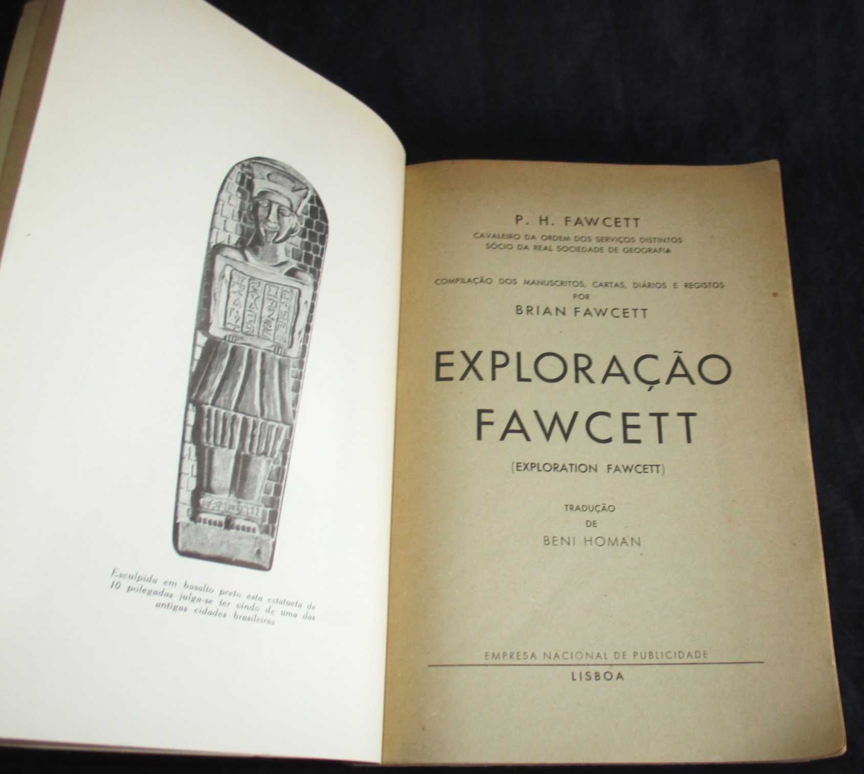 Livro Exploração Fawcett Coronel P.H. Fawcett