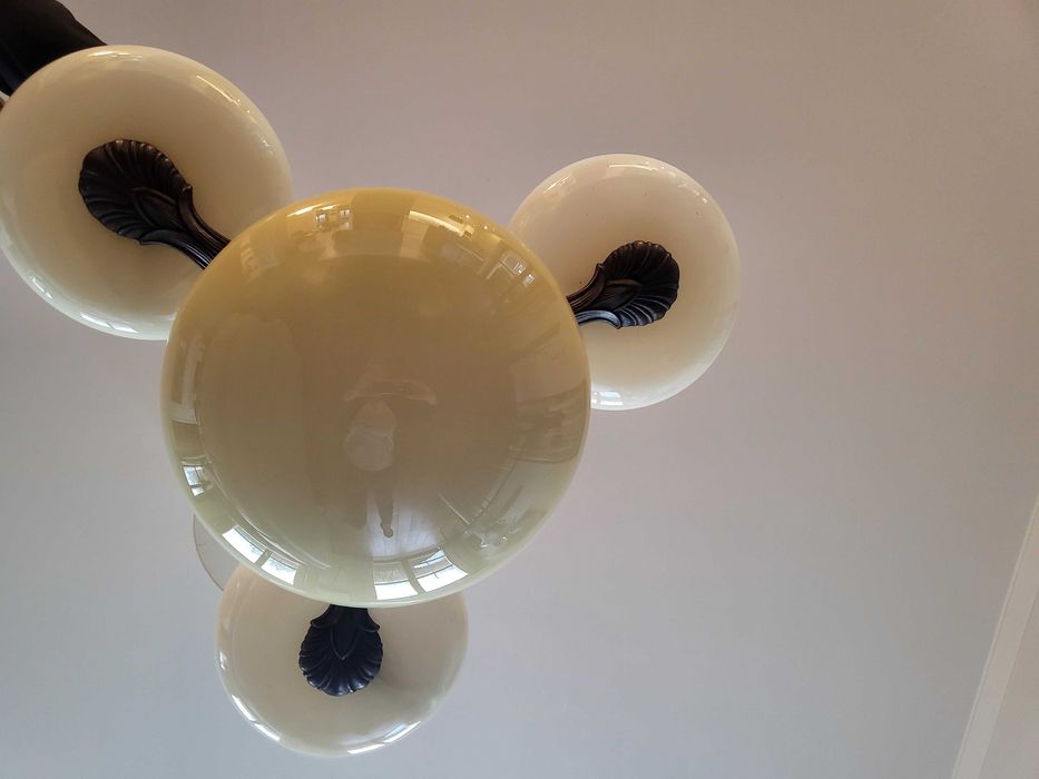 Unikatowy Żyrandol Art Deco z okresu międzywojennego