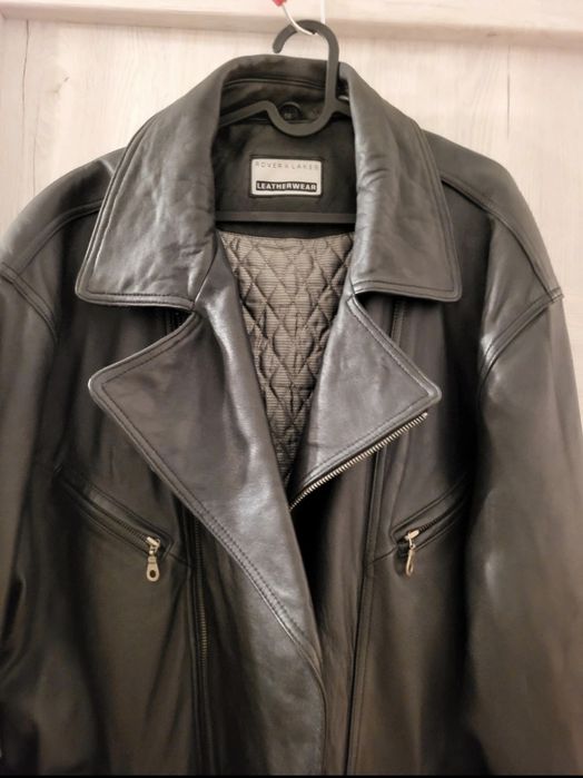 Ramoneska kurtka skórzana męska