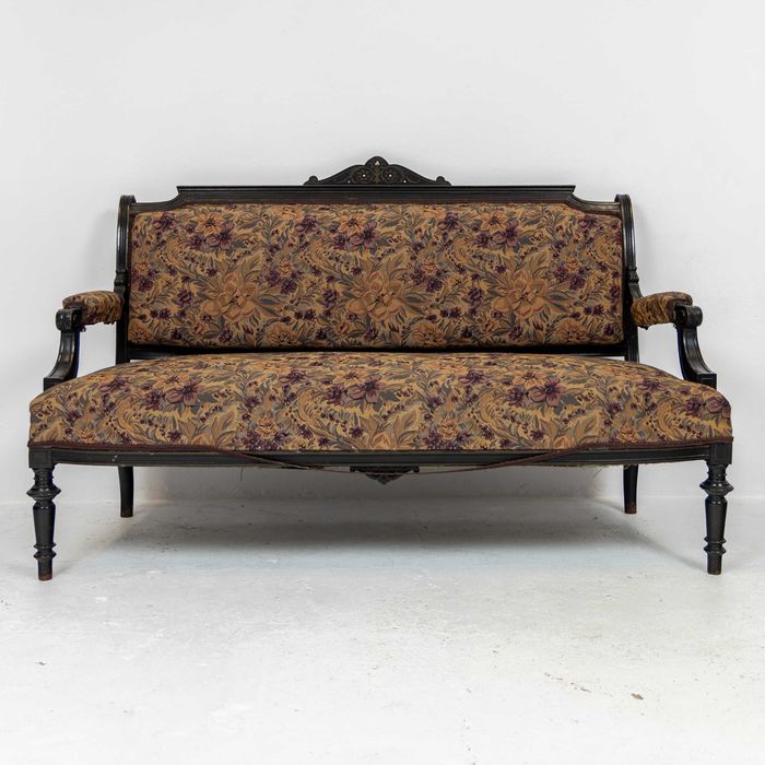 Komplet wypoczynkowy neorenesans makart antyki