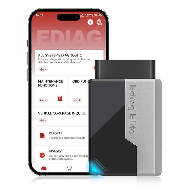 Автосканер Kingbolen Ediag Elite для Android, IOS Чернігів сканер сто