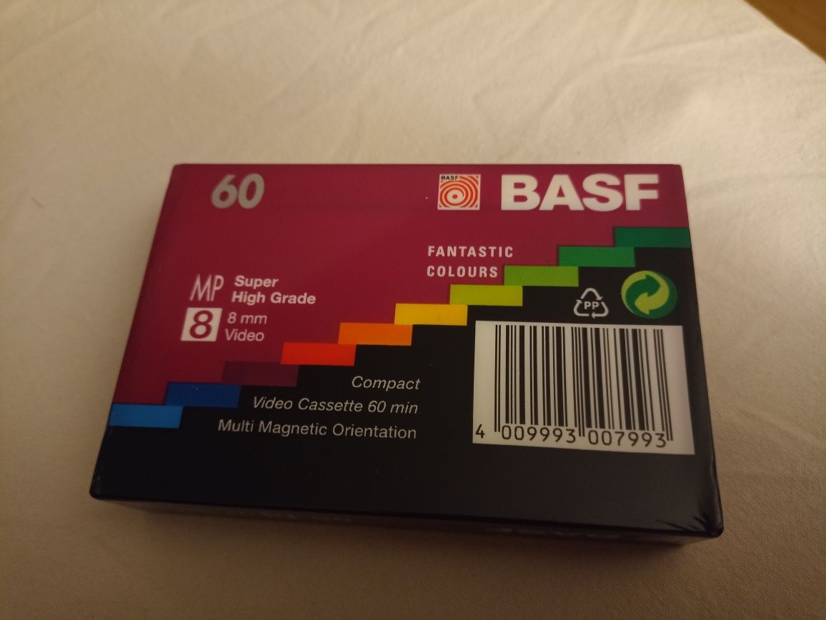 BASF 60 MP 8 mm video nowa folia