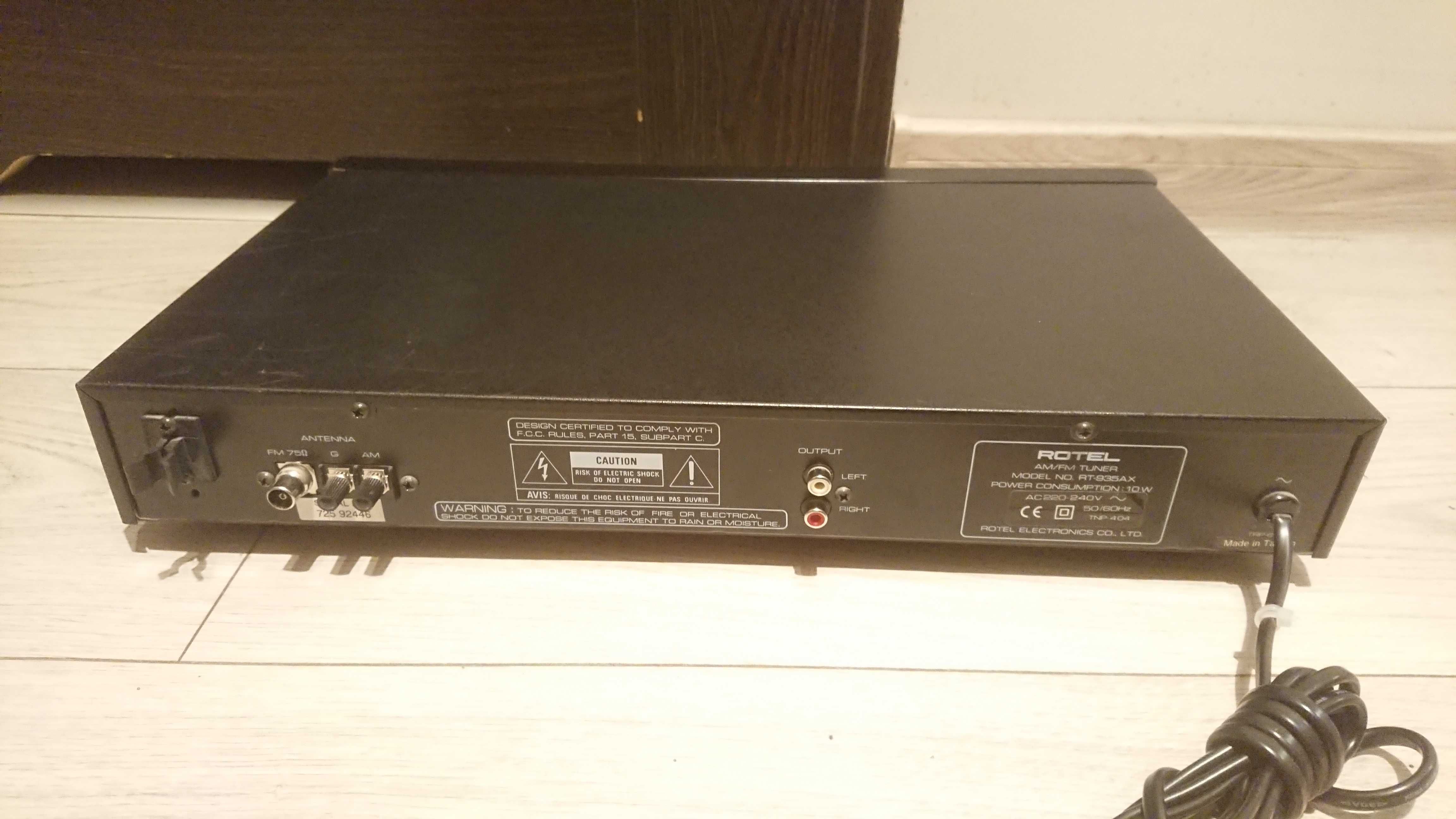 Rotel tuner stereo am/fm rt-935ax hi fi sql