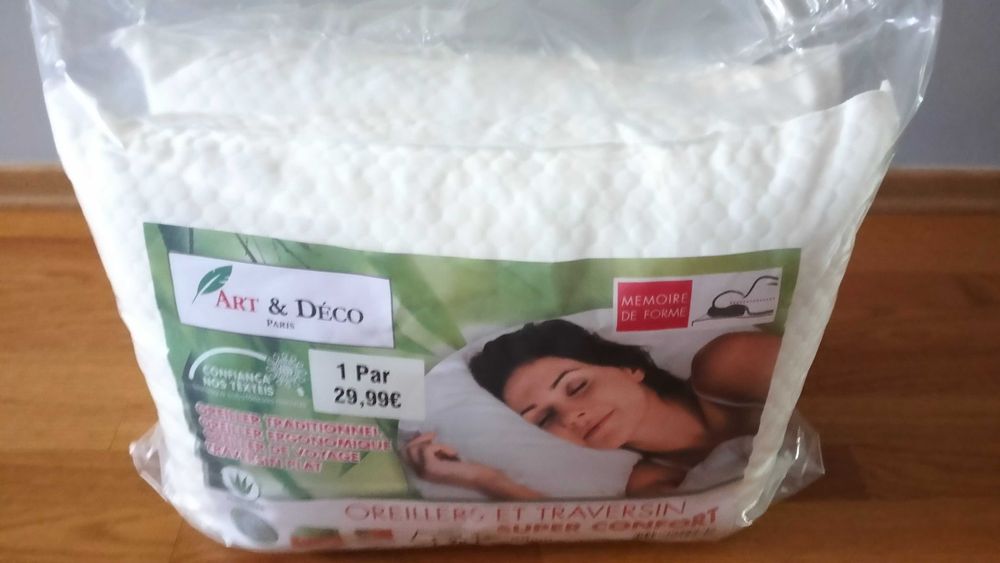 Conjunto 2 almofadas viscoelásticas novas, embalagem fechada