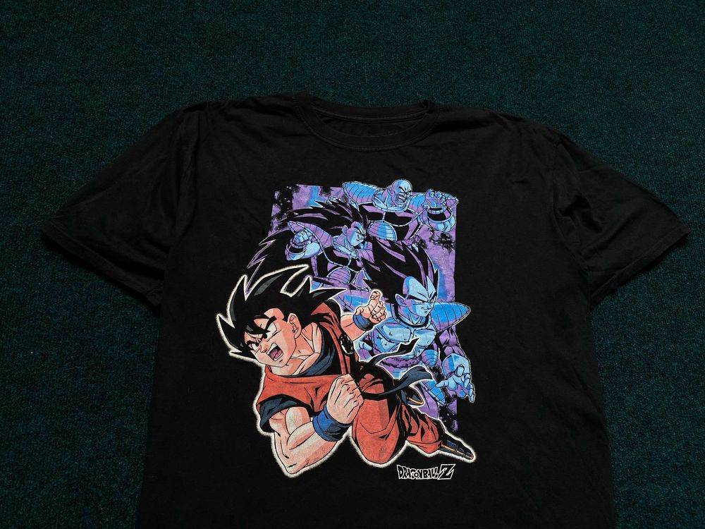 Футболка Uniqlo Dragon Ball Z з логотипом/Нові колекції/Оригінал/Чорна