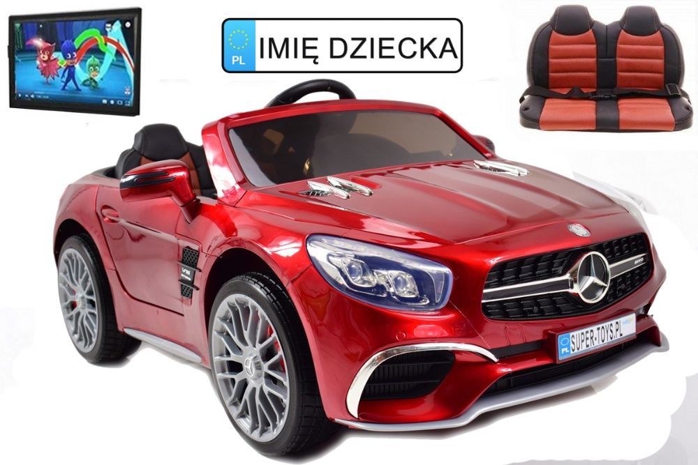 Mercedes SL65 na licencji lakierowany PANEL MP4 LCD