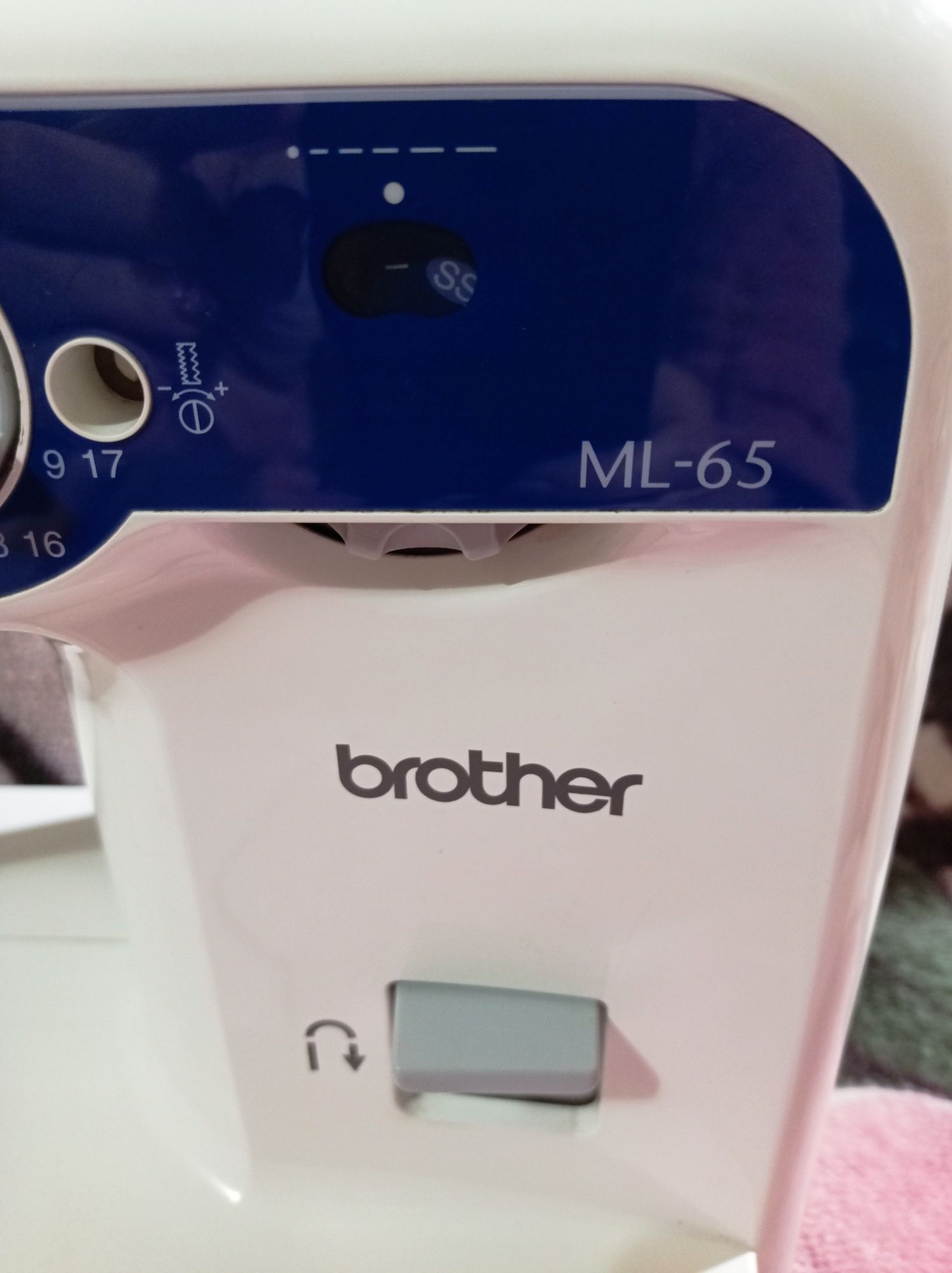 Продам швейную машинку brothers ml-65 на 17 операций в хорошем состоян