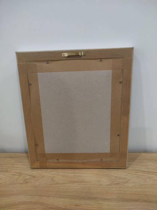 Obraz wyszywany ręcznie z ramką 32×28 cm