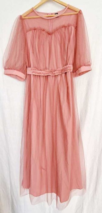 SHEIN Modely cudna sukienka na przyjecie, komunię, ślub Plus Size