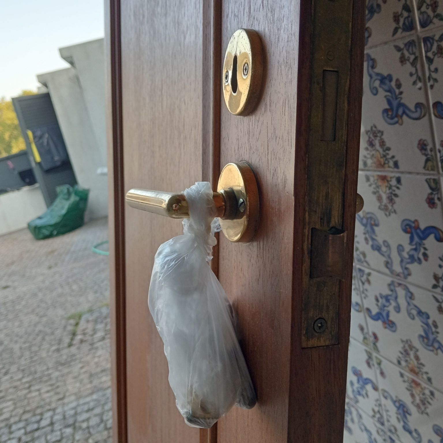 Porta Madeira Interior - Folha Mogno