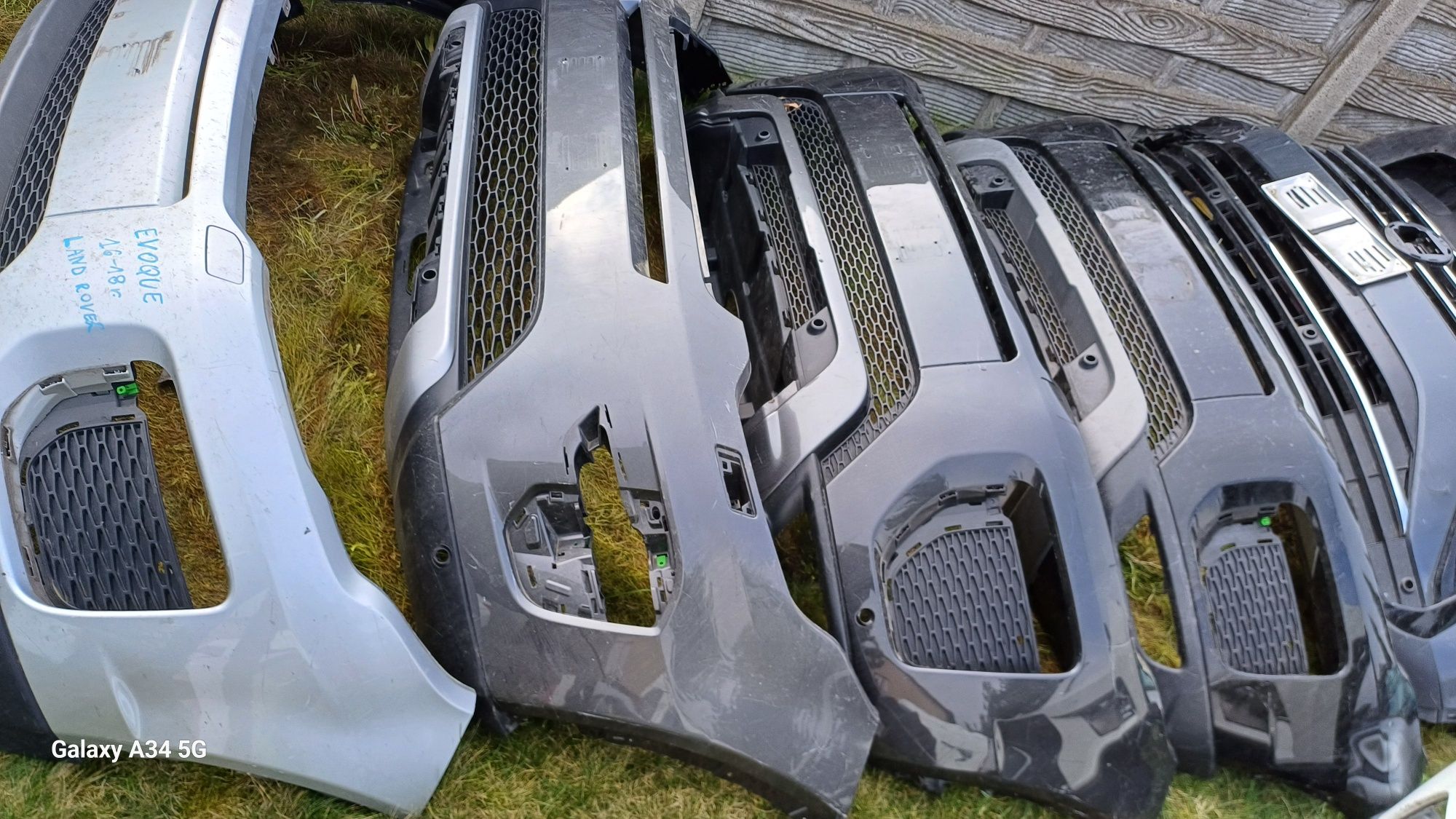 Zderzak przedni range rover evoque lift 15-18