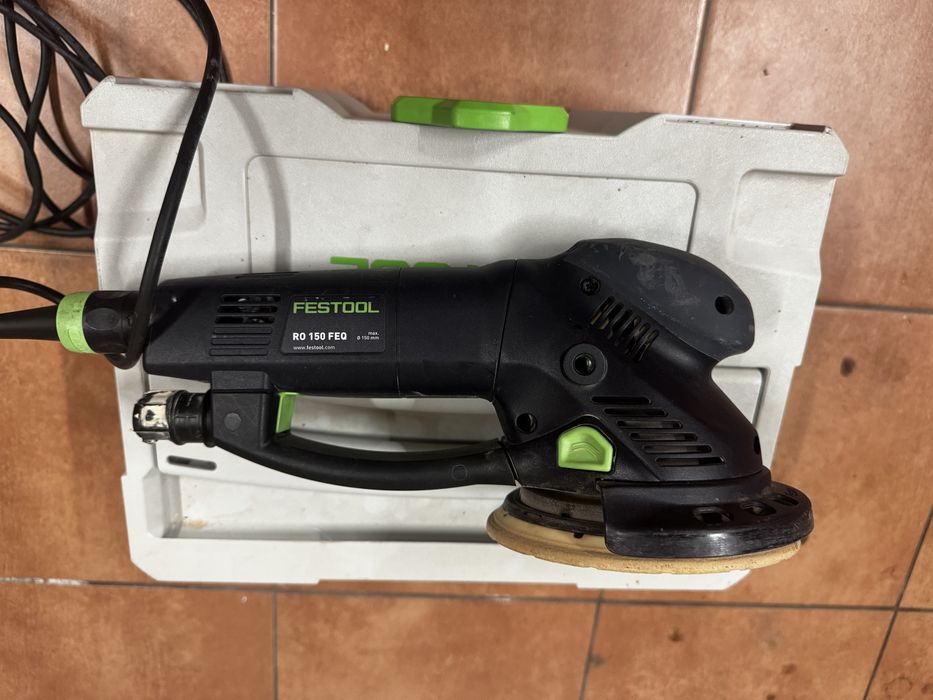 Festool RO 150 FEQ w zestawie