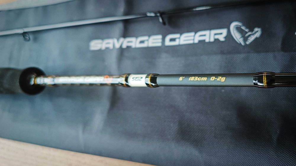 OPORTUNIDADE!Cana Savage Gear SG2 Micro Game 1.83m 0-2g SUL