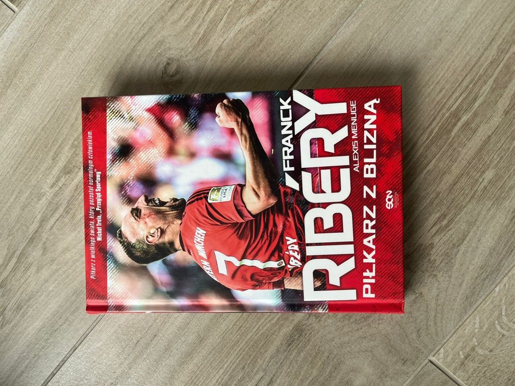 Franck Ribéry Piłkarz z blizną - Alexis Menuge