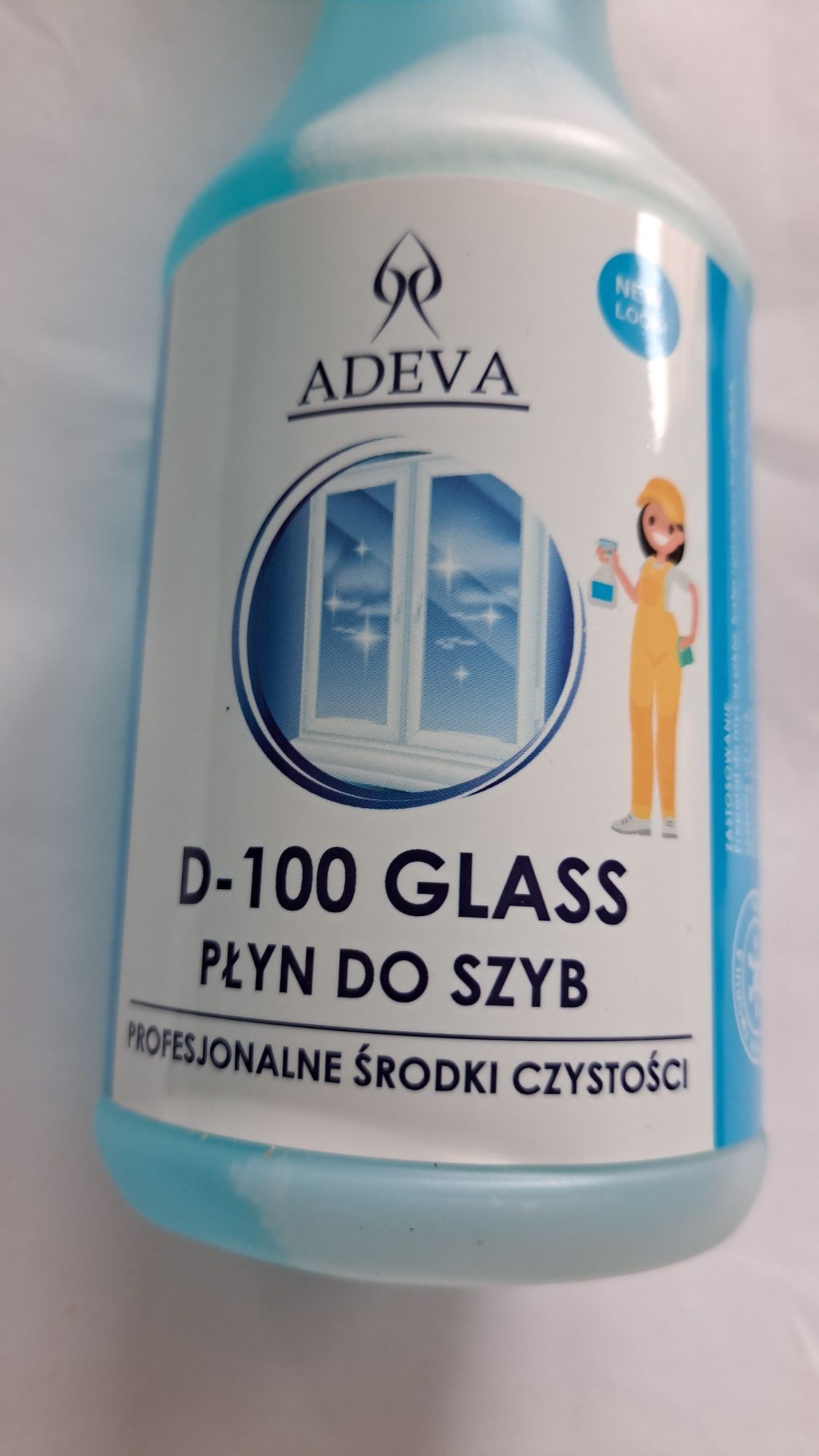 Płyn do mycia szyb I szklanych powierzchni profesjonalny 500ml nowy