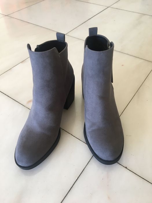 Botas cinzentas Topshop