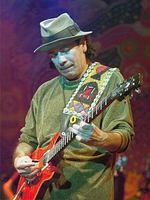 Carlos Santana на фирменных CD