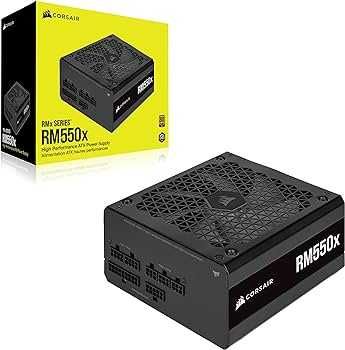 Fonte de Alimentação - Corsair RM550X 80 PLUS Gold Fully Modular