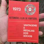 Acp 1973 vantagens e regalias sócios automovel clube portugal