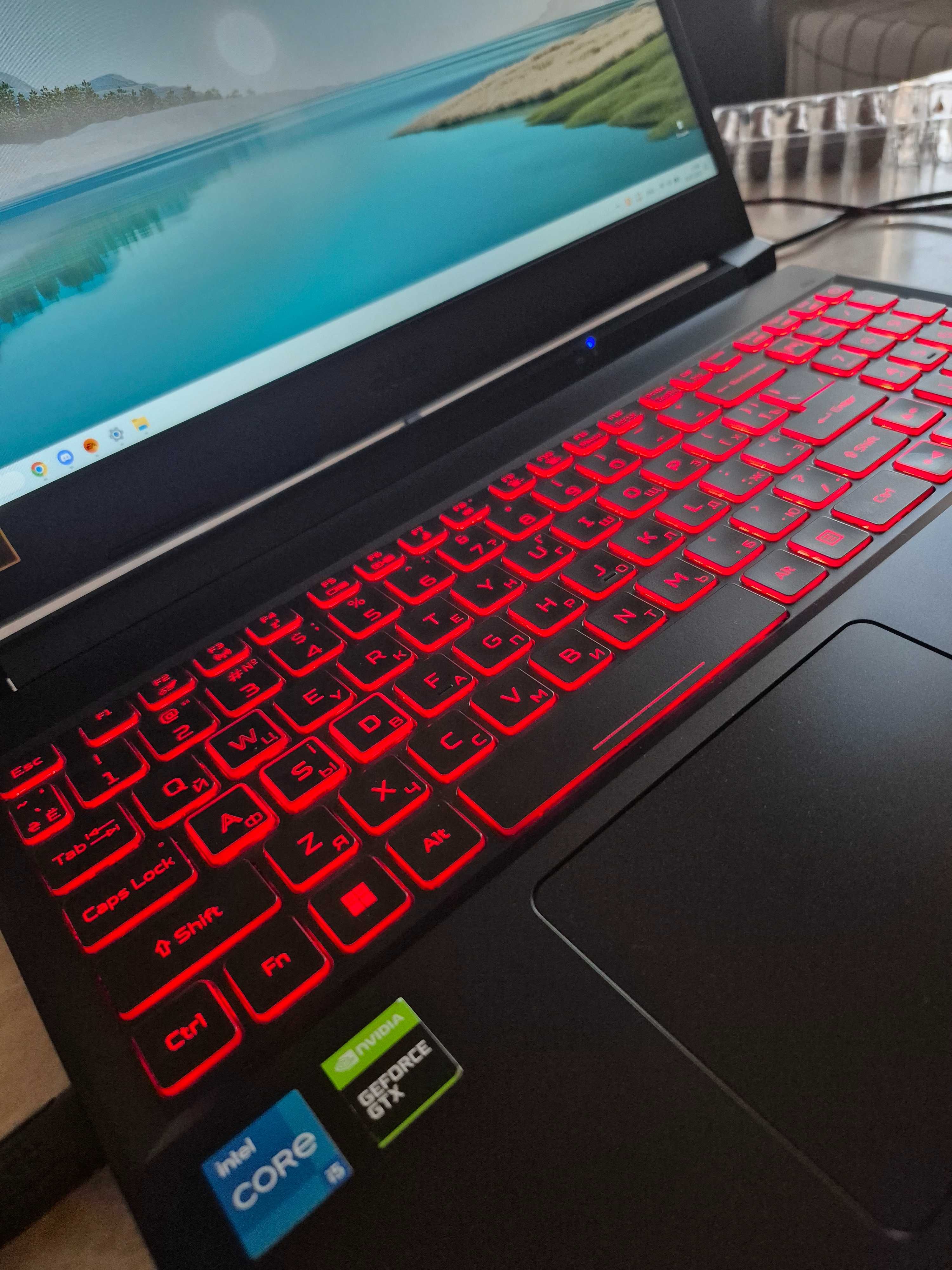 Ноутбук Acer Nitro 5 /  i5-11400H / GTX1650 / SSD 512gb / RAM16GB