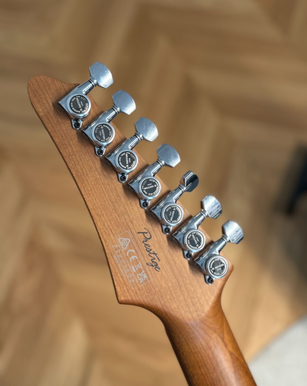 Ibanez AZ24047 Prestige (z modyfikacjami)