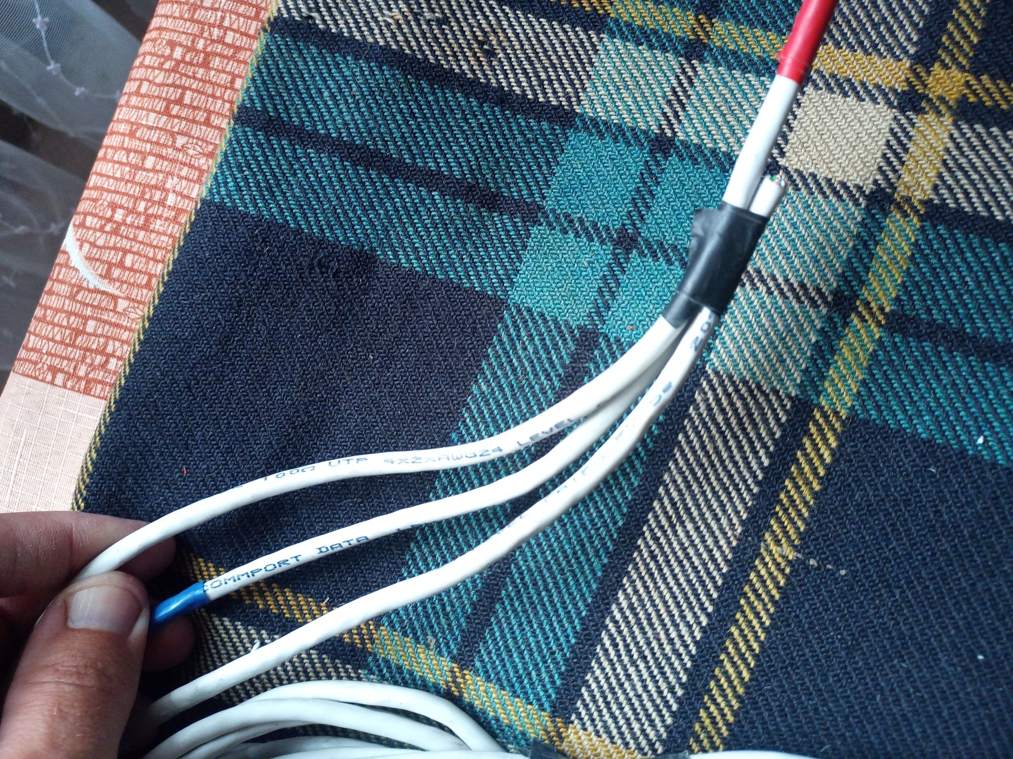 Сетевой кабель, кабеля Ethernet.