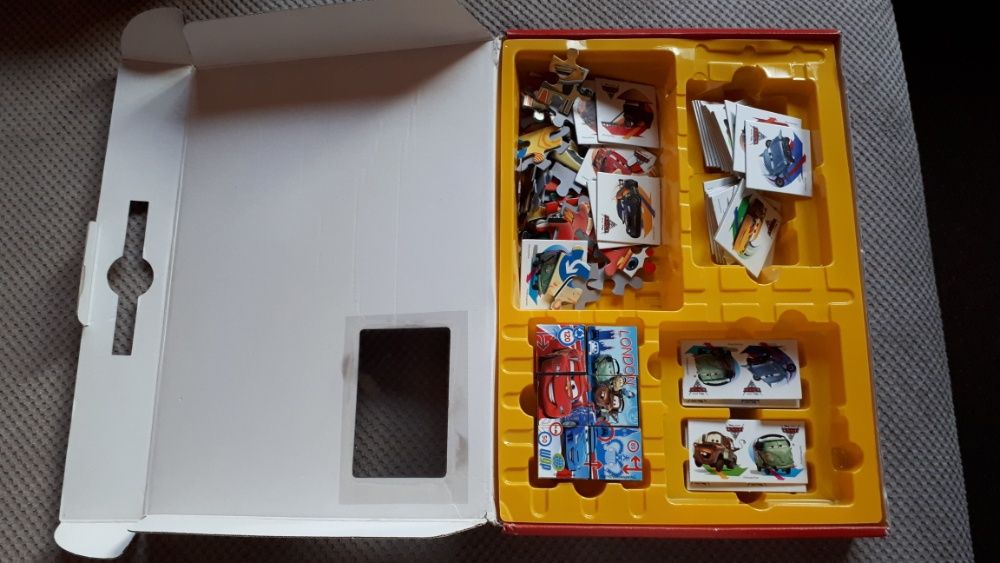 EduKit 4 gry w 1 pudełku CARS Clementoni