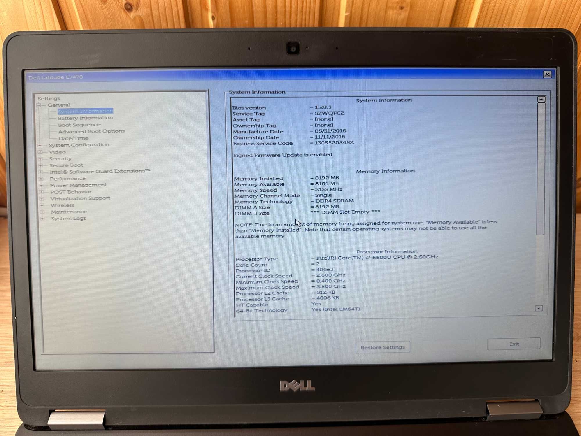 Ноутбук Dell Latitude 7470 i7 6600U DDR4 8Gb SSD 128Gb win 10